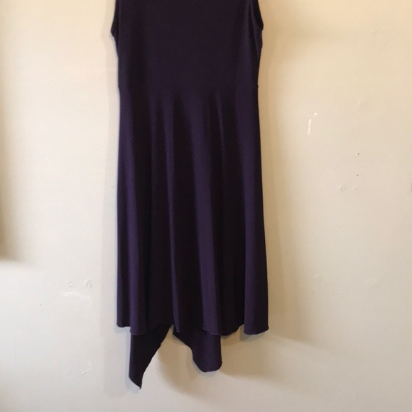Purple midi dress form Theory - Picture 5 of 7